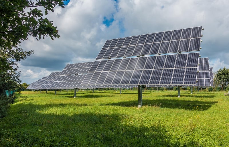 Solar Panels on Roof